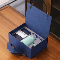 Ensemble cadeau exquis de luxe pour entreprise, personnalisé, en gros, comprenant un carnet de notes de bureau, un stylo, une tasse à thé, une tasse en céramique, impression laser