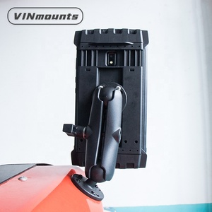 Drill Down Tablet Holder Mount con brazo de doble enchufe corto/mediano/largo para <span class=keywords><strong>SAMSUNG</strong></span> Galaxy Tab Active PRO y más - Product Image 1