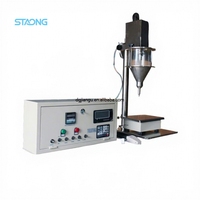 Machine de dosage, pesage et remplissage à vis sans fin de haute précision pour assaisonnements secs, protéines, farine, épices et lait en poudre, de 0,1g à 10g, pour usage sur poste de travail
