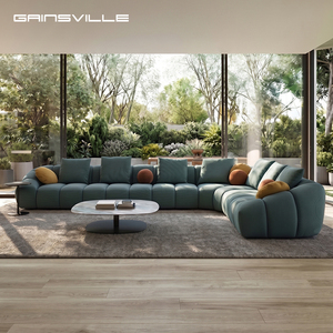 Canapé modulaire de luxe sur mesure, moderne, pour salon, de haute qualité, fabriqué en usine pour les projets de villas, d'appartements et d'hôtels - Product Image 1