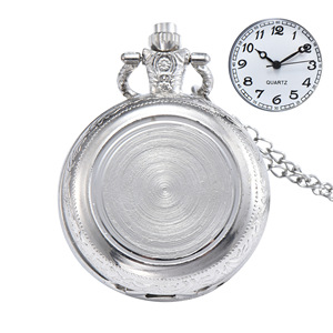 <span class=keywords><strong>Montre</strong></span> de poche <span class=keywords><strong>personnalisée</strong></span> avec <span class=keywords><strong>photo</strong></span>, <span class=keywords><strong>montre</strong></span> à quartz vintage, hommes, femmes, étudiants, blancs pour sublimation, collier - Product Image 3