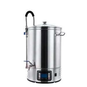 40l All In One Home Beer Brewer Equipment Electric Mash Tun Microbrewery/ Homebrew Beer Making Automatic Machine