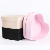 Chapeau en soie avec couvercle, emballage de luxe, 10 pièces, boîte à fleurs cadeau