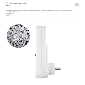 เครื่องวัดพลังงานซ็อกเก็ตมิเตอร์อัจฉริยะสำหรับเครื่องสำหรับวัดไฟมาตรฐานยุโรป - Product Image 5