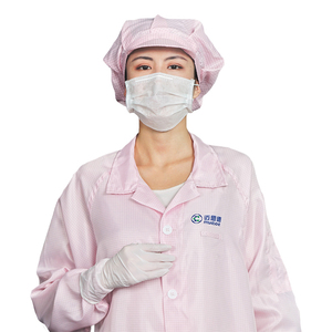 5 شبكة البوليستر القطن labcoat <span class=keywords><strong>ESD</strong></span> ملابس السلامة غرف الأبحاث معطف الاستاتيكيه الأبيض <span class=keywords><strong>ESD</strong></span> سموك الاستاتيكيه - Product Image 4