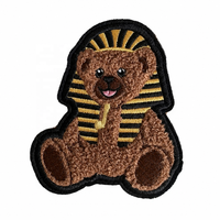 Patchs brodés personnalisés en chenille et sequins thermocollants, badges à coudre avec logo laser, appliques pour chapeaux, sacs et vêtements