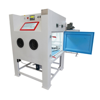 Cabine de sablage automatique ou manuelle intelligente à table rotative