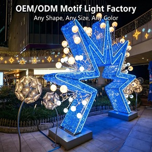 Arche <span class=keywords><strong>lumineuse</strong></span> géante <span class=keywords><strong>LED</strong></span> motif étoile <span class=keywords><strong>filante</strong></span> IP65 pour extérieur, OEM/ODM, pour centres commerciaux, plazas et décorations de festivals - Product Image 1