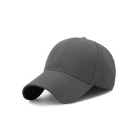 Lot en gros de casquettes de baseball ajustables, unies et vierges, couleur unie