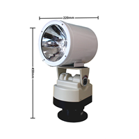 Tête de projecteur orientable à télécommande