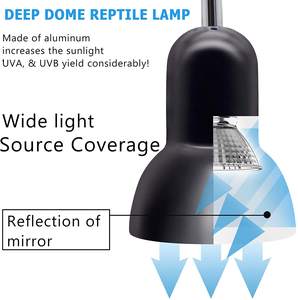 <span class=keywords><strong>Lampe</strong></span> <span class=keywords><strong>chauffante</strong></span> pour reptiles, <span class=keywords><strong>lampe</strong></span> UVA UVB pour reptiles, <span class=keywords><strong>lampe</strong></span> de bain de soleil, <span class=keywords><strong>support</strong></span> et interrupteur pour lampes chauffantes d'aquarium de tortues - Product Image 3