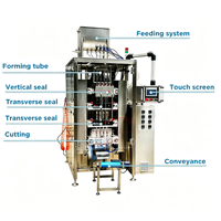 Vente directe d'usine de machine d'emballage verticale entièrement automatique à grande vitesse pour liquides, adaptée à la gelée, au jus et à l'eau de bouche