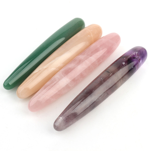 Vente flash - Baguettes de massage en cristal Yoni - Baguette de resserrement Yoni en cristal pour femmes - Product Image 1