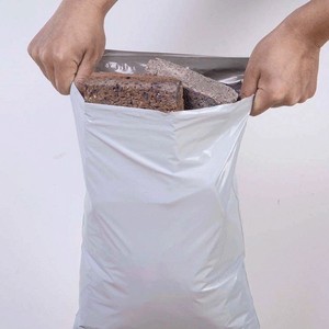 Bolsa de mensajería Source de 28x42 cm, blanca, engrosada, impermeable, autoadhesiva, para embalaje de ropa en comercio electrónico transfronterizo - Product Image 1