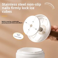 Machine à glace pilée manuelle ODM/OEM, modèle de stand, petite machine à glace domestique, la plus vendue