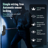 Cerradura Inteligente para Puerta Exterior con Control Remoto por Huella Dactilar de Doble Lado, Tarjeta Electrónica, TTLock, Tuya WiFi, Resistente al Agua