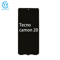 Écran de téléphone intelligent Grand écran tactile LCD de téléphone intelligent Écran tactile bon marché pour Tecno Camon 20
