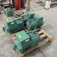 Unité de condenseur à air refroidi à économie d'énergie industrielle avec moteur compatible avec les compresseurs semi-hermétiques pour la réfrigération des chambres froides