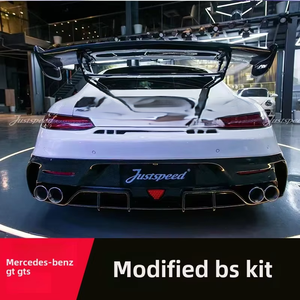 Pour Mercedes-Benz <span class=keywords><strong>AMG</strong></span> <span class=keywords><strong>GT</strong></span> <span class=keywords><strong>Black</strong></span> <span class=keywords><strong>Series</strong></span>, modification de carrosserie large, mise à niveau BS, pare-chocs avant et arrière, capot, aileron arrière, kits de carrosserie, pare-chocs - Product Image 3