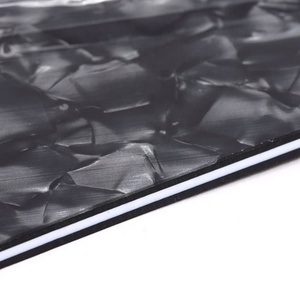 卸売 12x17インチ 4プライ PVC ブラックパール ベースギター ピックガード ブランク素材 スクラッチプレート シート - Product Image 2