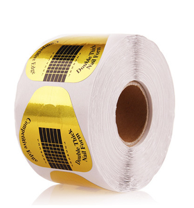 Khay Giấy Oem 500Pcs In Logo Nhãn Hiệu Riêng Miễn Phí Nhà Sản Xuất Mẫu Móng Tay - Product Image 2