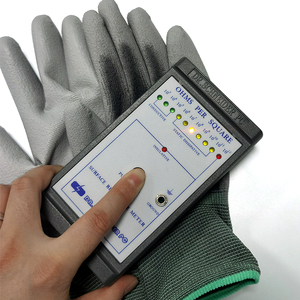 ALLESD ESD Guante de PU antiestático Guantes de inspección de trabajo de seguridad Guantes de mano de trabajo de abrigo de PU antiestático - Product Image 5