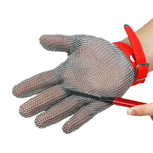 高品质316L耐切割手套不锈钢batex A9食品级钢制屠宰手套 - Product Image 4