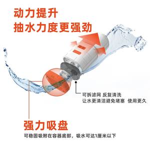 Ducha eléctrica portátil 2 en 1 con luz LED, batería recargable, ducha para acampar al aire libre - Product Image 2