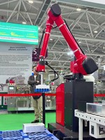 Robot manipulateur industriel collaboratif léger pour palettisation, équipement d'automatisation à tension nulle pour applications complexes
