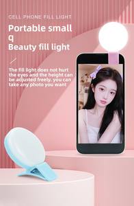 Anneau lumineux LED rechargeable avec logo personnalisé, 3 modes, accessoire pour appareil photo de téléphone portable pour la photographie de selfie et la prise de vidéo - Product Image 6