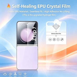 ฟิล์มไฮโดรเจล EPU HD ซ่อมแซมตัวเองได้ สำหรับ <span class=keywords><strong>Honor</strong></span> Magic V3 Vs3 Samsung Z Flip ป้องกันเต็มจอ ไร้ฟองอากาศ ซ่อมแซมตัวเองได้ - Product Image 3
