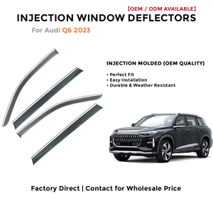 Déflecteurs de fenêtre latérale pare-pluie pour Toyota LC200 2008-2019 accessoires auto - Product Image 2