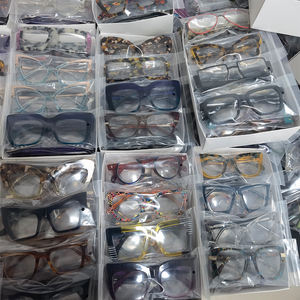 סיטונאי זול במלאי יד עשוי אצטט משקפיים מסגרת באיכות גבוהה מוכן עשה צבעים מעורבב מסגרות אופטי מסגרת עבה - Product Image 4