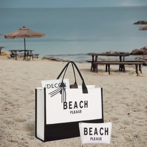 Vente en gros de sac fourre-tout en toile écologique de grande capacité avec logo personnalisé pour femmes sac cadeau de week-end en coton pour le shopping et la promotion - Product Image 1