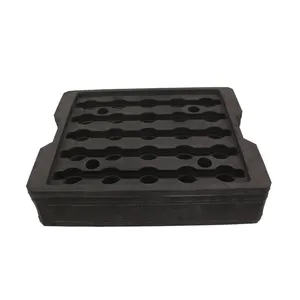 High Density Packaging Material Customized Shape Packing Foam Black Color Engrave Eva Foam For Packaging Protective