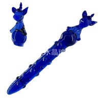 Nuevo producto Artificial mujer Yin silicona PVC consolador palo recto masturbador gran diversión cristal falo sexo suministros para hombres