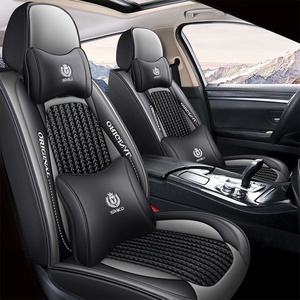 Dropshipping Nouvelle Housse de Siège de Voiture en Cuir Entièrement Enveloppante Quatre Saisons, Coussin Cinq Places pour le Commerce International d'Été - Product Image 4