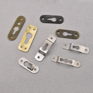 Iron Modern Simple Picture <b>Frame</b> with Back <b>Clip</b> Double-Hole Hooks and Easy Installation - Product Image 3