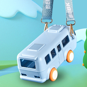 Trẻ em nóng cốc nước rơm 500ml bà mẹ và trẻ em lớp xe buýt xe buýt công suất lớn cốc Ấm đun nước - Product Image 4