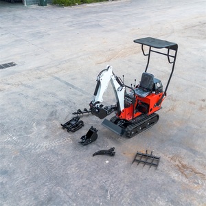 Miễn phí vận chuyển máy xúc nhỏ Digger 0.8ton 800kg mini xăng diesel hoặc điện Máy xúc với giá rẻ nhất - Product Image 1