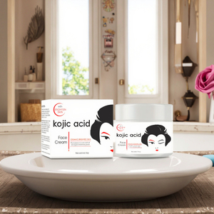 Nouveauté : Crème éclaircissante pour la peau à l'acide kojique 50g, réduit la mélanine, améliore le teint terne, crème pour le <span class=keywords><strong>visage</strong></span> - Product Image 5