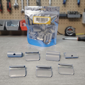 400 Pcs CLIP-ON Zinc Alloy Wheels Wheel <b>Weight</b> Balance 0.25 oz 1/4 Oz=7g AW025 Lead <b>Free</b> - Product Image 2