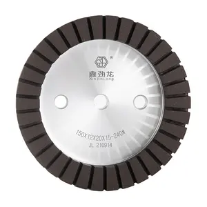 OEM Manufacture Segmented Black Resin Wheel-Diamond Resin Grinding Wheel For Glass