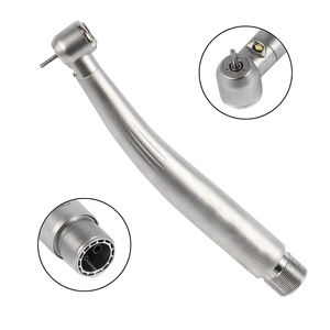 Proveedor Dental de fábrica Botón pulsador Tres pulverizadores LED Pieza de mano de alta velocidad Turbina de aire Pieza de mano dental 4 orificios para <span class=keywords><strong>dentista</strong></span> - Product Image 2