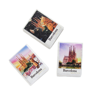 Imán de Refrigerador 3D de Cerámica con Diseño Arquitectónico de la Sagrada Familia de <span class=keywords><strong>Barcelona</strong></span> Pintado a Mano, Recuerdo Turístico - Product Image 2