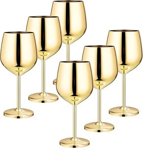 Verres à vin élégants en acier inoxydable 304 gobelets incassables pour mariage pour flûtes à champagne et cocktails - Product Image 6