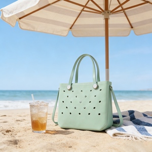 高品质轻质 EVA 沙滩包，防水，大容量，适合海滩购物、野餐、户外日常使用，中国制造 - Product Image 2