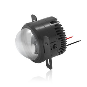 Luz LED <span class=keywords><strong>antiniebla</strong></span> para coche, accesorios para coche, <span class=keywords><strong>faros</strong></span> delanteros impermeables, sistema de iluminación automático, blanco y amarillo, luces de lente de 12V para lámparas Ford y Toyota - Product Image 2