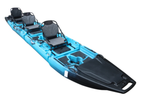 <span class=keywords><strong>Kayak</strong></span> de Pesca Modular Desmontable Vicking, <span class=keywords><strong>Kayak</strong></span> de Pesca en Tándem para 3 Personas, <span class=keywords><strong>Kayak</strong></span> de Plástico Rígido para Pescadores, 18.6 Pies, 4 Secciones, <span class=keywords><strong>Kayak</strong></span> con Motor y <span class=keywords><strong>Pedales</strong></span> - Product Image 3