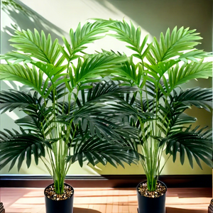 DREA Plantes artificielles vertes de haute qualité, grandes feuilles de palmier, pour la <span class=keywords><strong>d</strong></span>écoration intérieure et extérieure, très vendues - Product Image 2